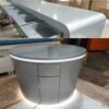 Marble Reception Desk Display Cabinet