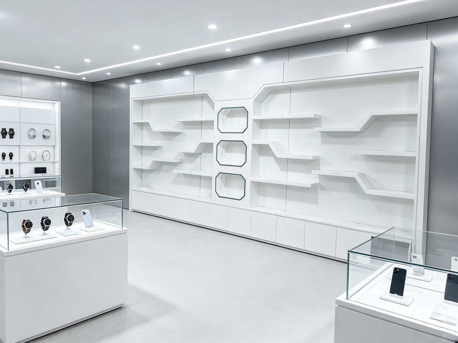 Product display cabinet customization zhuoguier factory