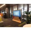 custom bank reception TV cabinet